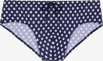 HOM Swim Trunks 'Gordes' in Blue: front