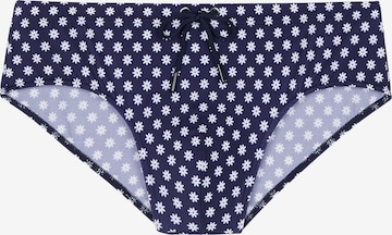 HOM Swim Trunks 'Gordes' in Blue: front