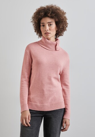 STREET ONE Pullover in Pink: Vorderseite