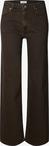 SELECTED Wide Leg Jeans 'SLFBEA-KORI' in Braun: Vorderseite