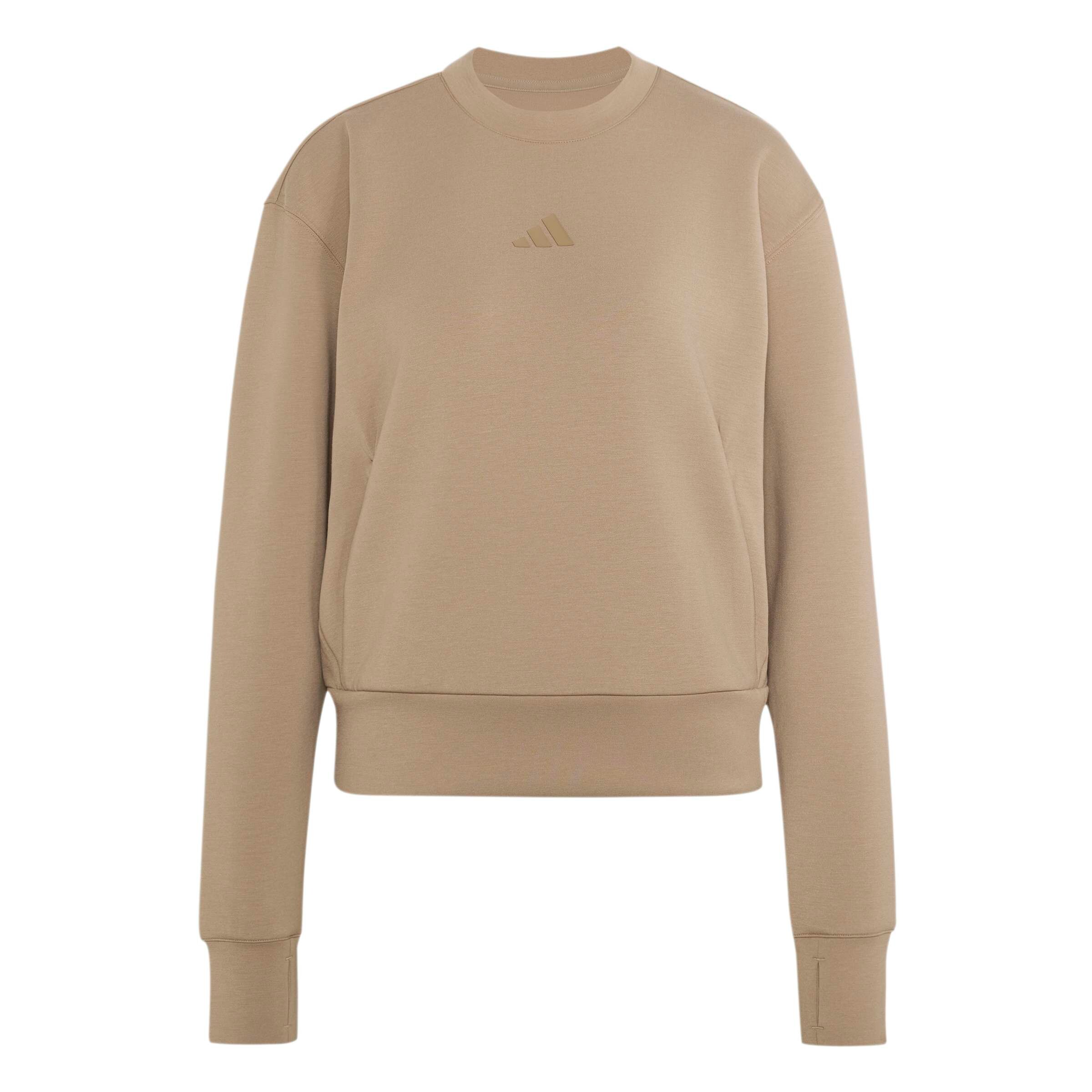 ADIDAS PERFORMANCE Sportief sweatshirt 'D4T' in Groen: voorkant