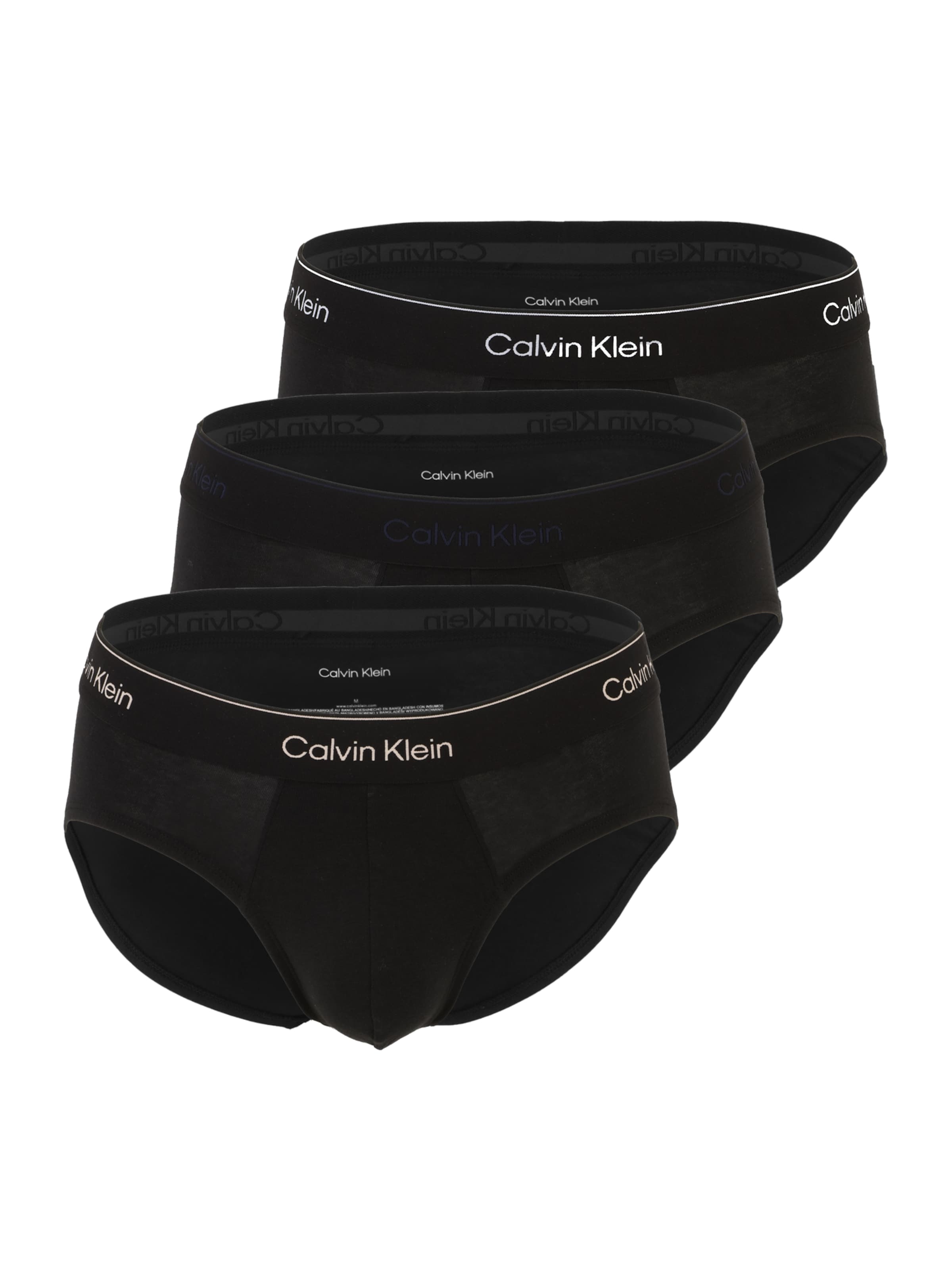 Calvin Klein Underwear Slip in Black: front