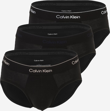 Calvin Klein Underwear Slip in Black: front