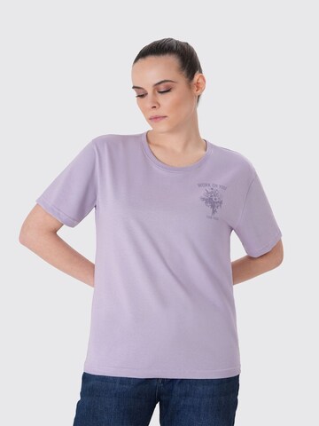 UNIQVIBE Shirt in Roze