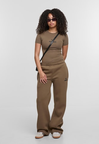 Felicious Wide leg Trousers in Green