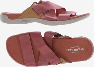 MERRELL Sandals & High-Heeled Sandals in 38 in Pink: front