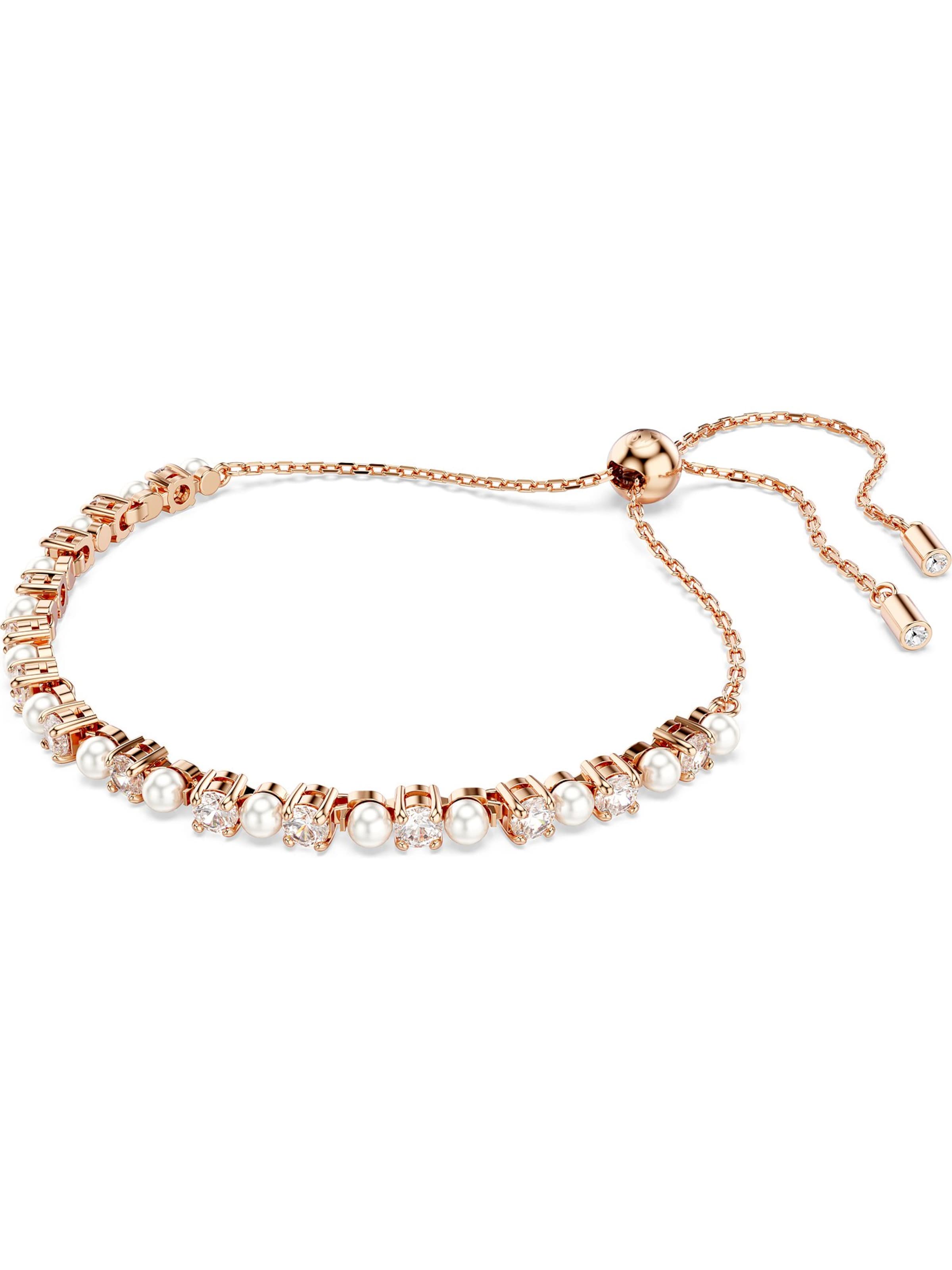 Swarovski Bracelet in Gold: front