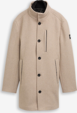TOM TAILOR Between-Seasons Coat in Beige: front