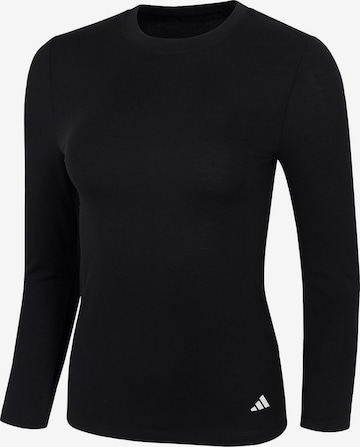 ADIDAS SPORTSWEAR Shirt ' Sport Active Long ' in Black: front