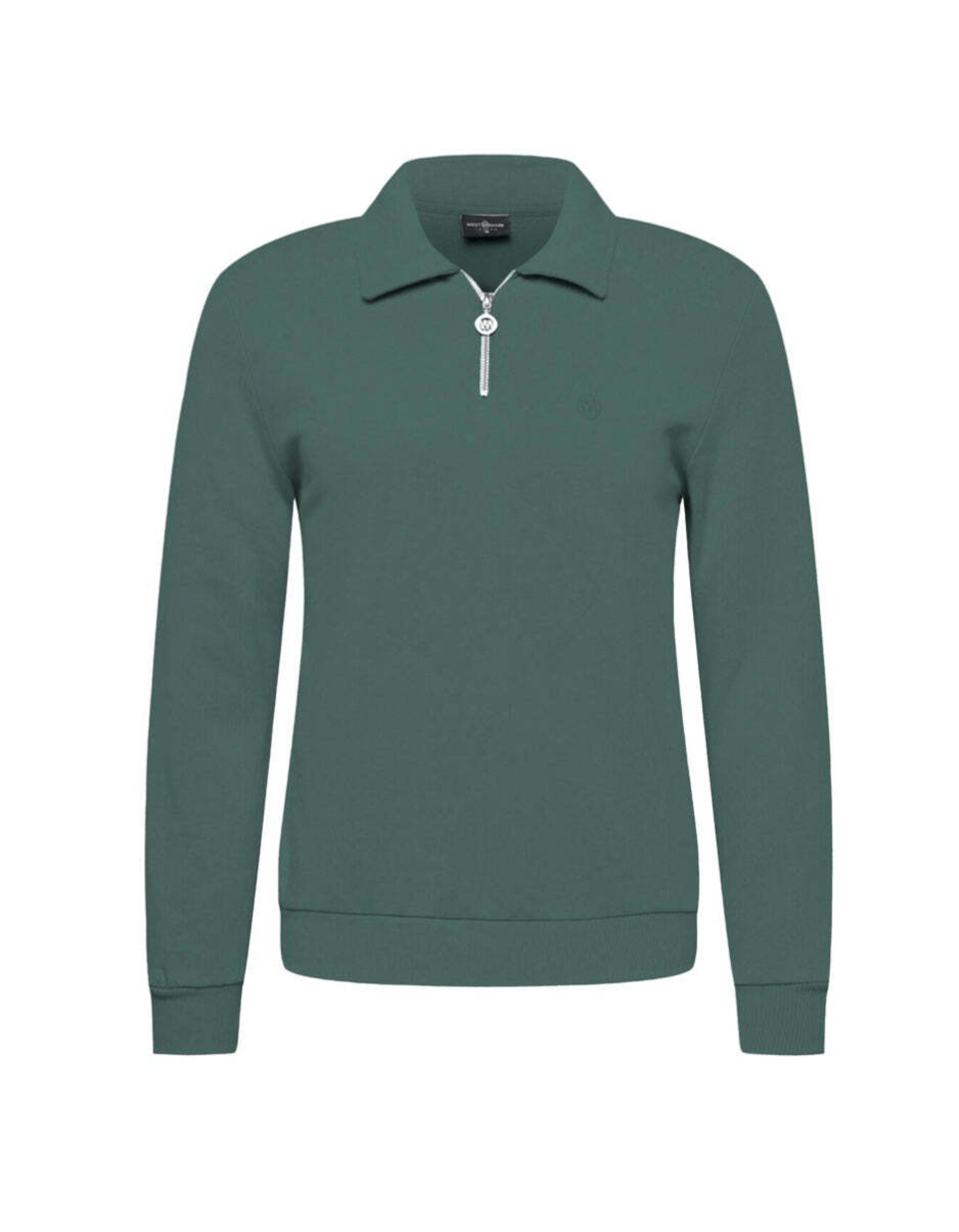 Felpa di WESTMARK LONDON in verde: frontale