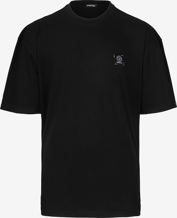 trueprodigy Shirt 'Maxime' in Zwart: voorkant