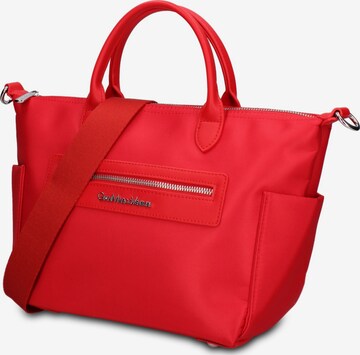 Borsa a mano 'Borsa a Mano Donna Lunara Elite Vegan Leather - Versatile e Sostenibile' di GianMarco Venturi in rosso: frontale