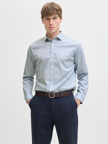 Coupe regular Chemise JACK & JONES en bleu