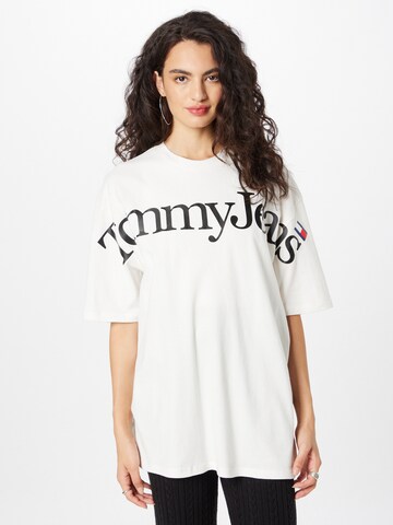 Tommy Jeans T-Shirt in Beige: predná strana