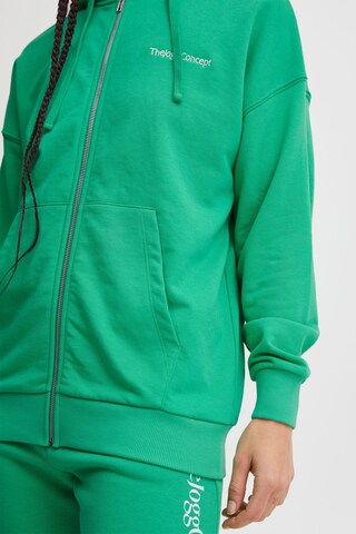 The Jogg Concept Zip-Up Hoodie in Green