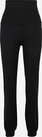 Tapered Pantaloni sport 'Breath' de la CURARE Yogawear pe negru: față