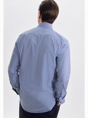 Coupe regular Chemise business SEIDENSTICKER en bleu