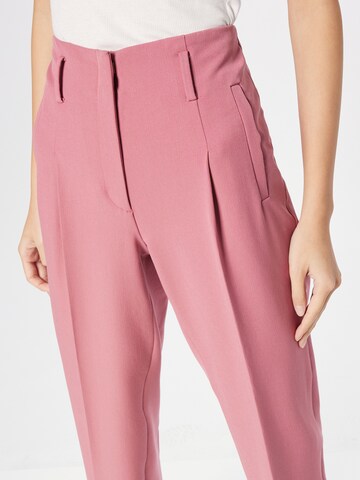 MORE & MORE Regular Pleated Pants in Pink