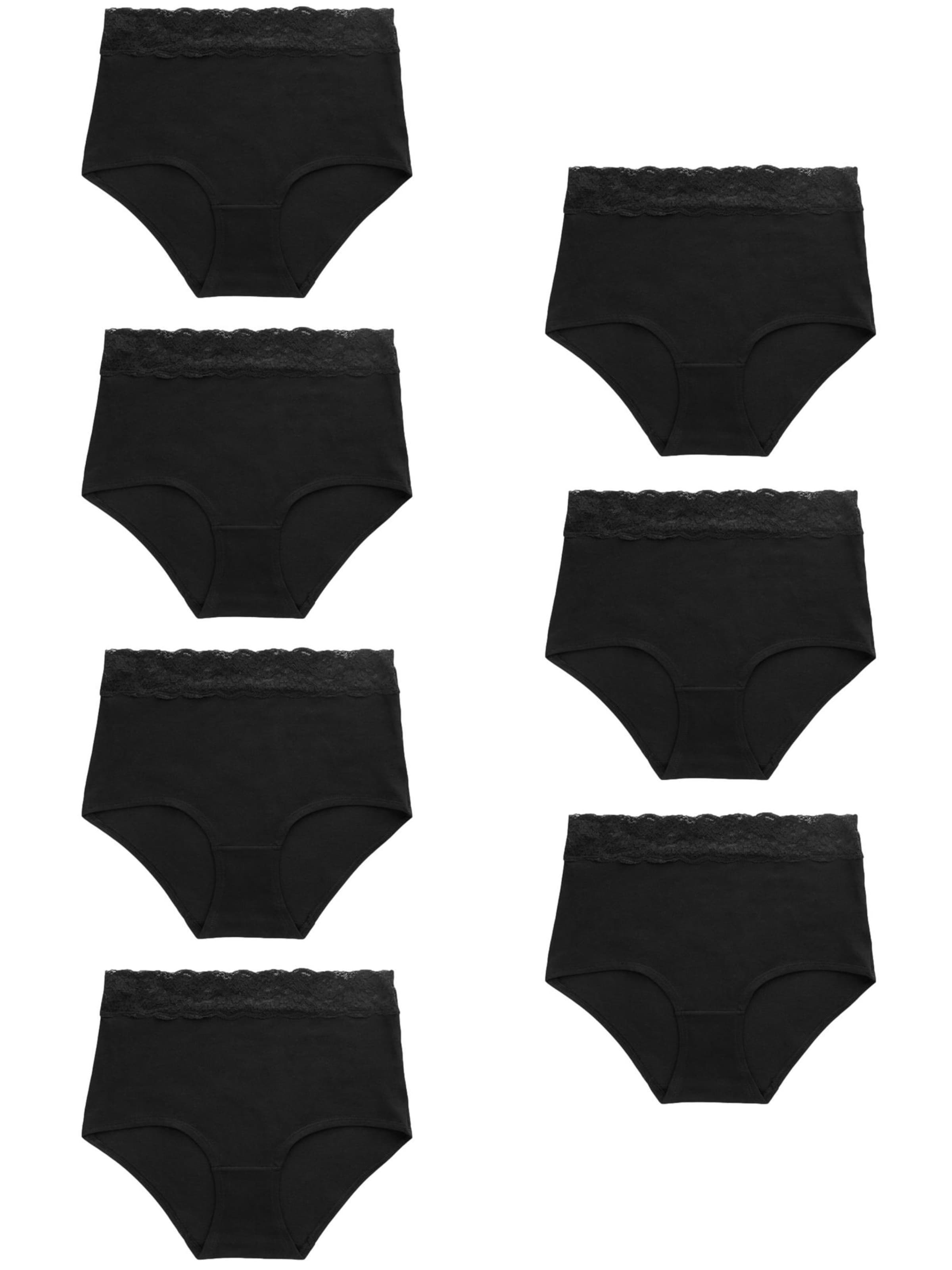 Next Püksikud, värv must: eest vaates