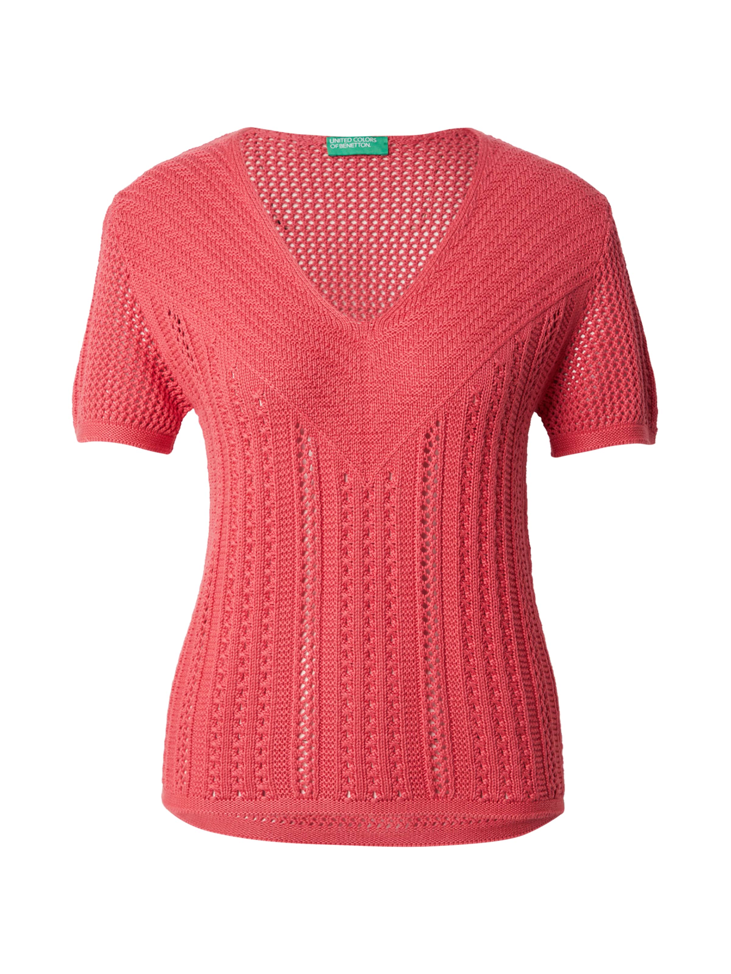 UNITED COLORS OF BENETTON - Jersey en rojo: frente