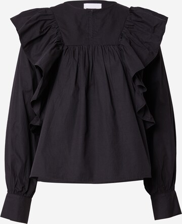 2NDDAY Blouse 'Isobella' in Black: front