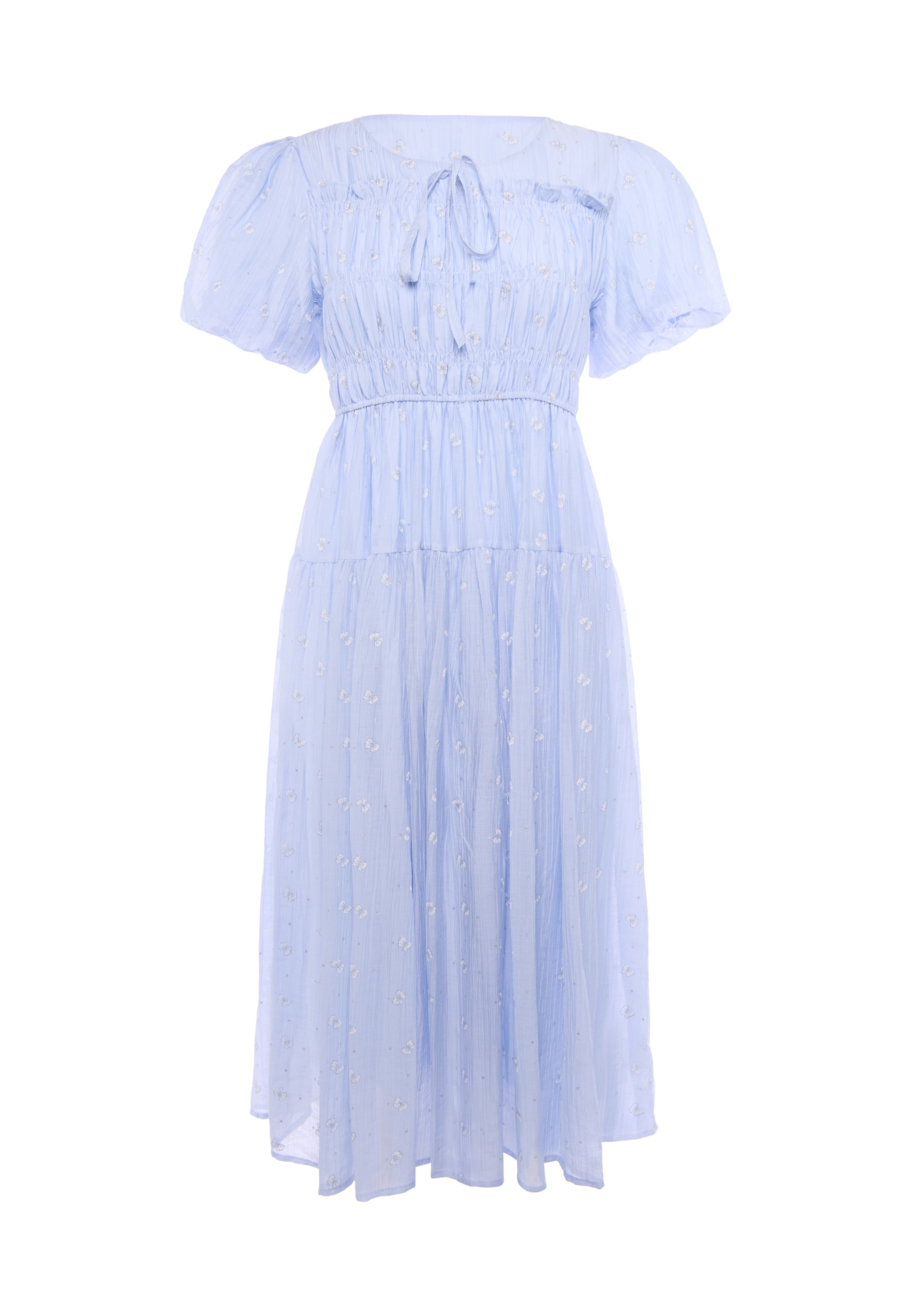 IZIA - Vestido en azul: frente