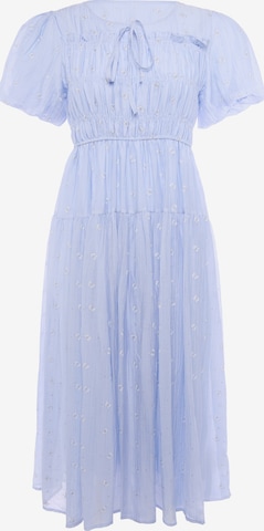 IZIA - Vestido en azul: frente