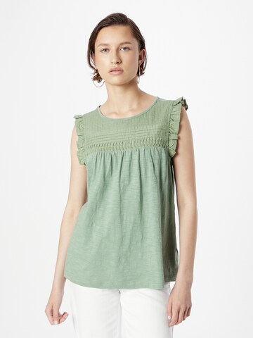 ESPRIT - Top en verde: frente