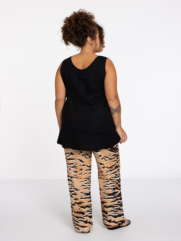 YOEK Loose fit Trousers in Brown