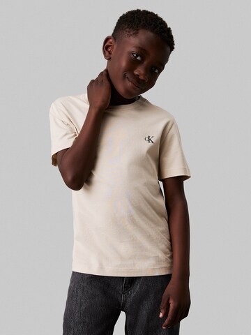 Calvin Klein Jeans Regular Shirt in Beige