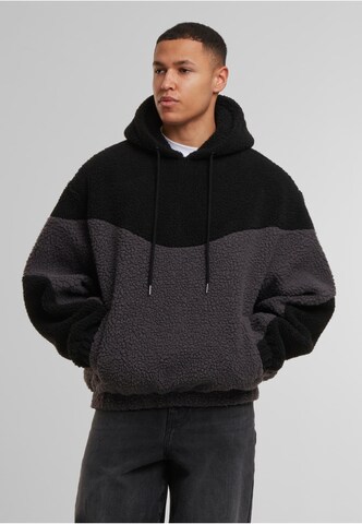 Urban Classics - Pullover 'Weavy' em preto: frente