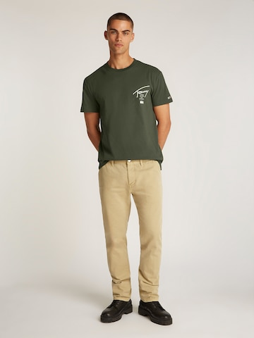 Tommy Jeans Särk, värv roheline