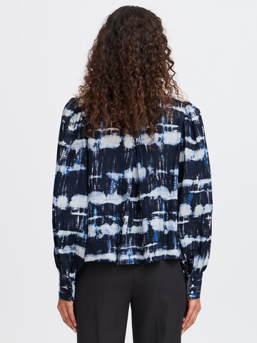 ICHI Blouse 'VARIEL' in Blue