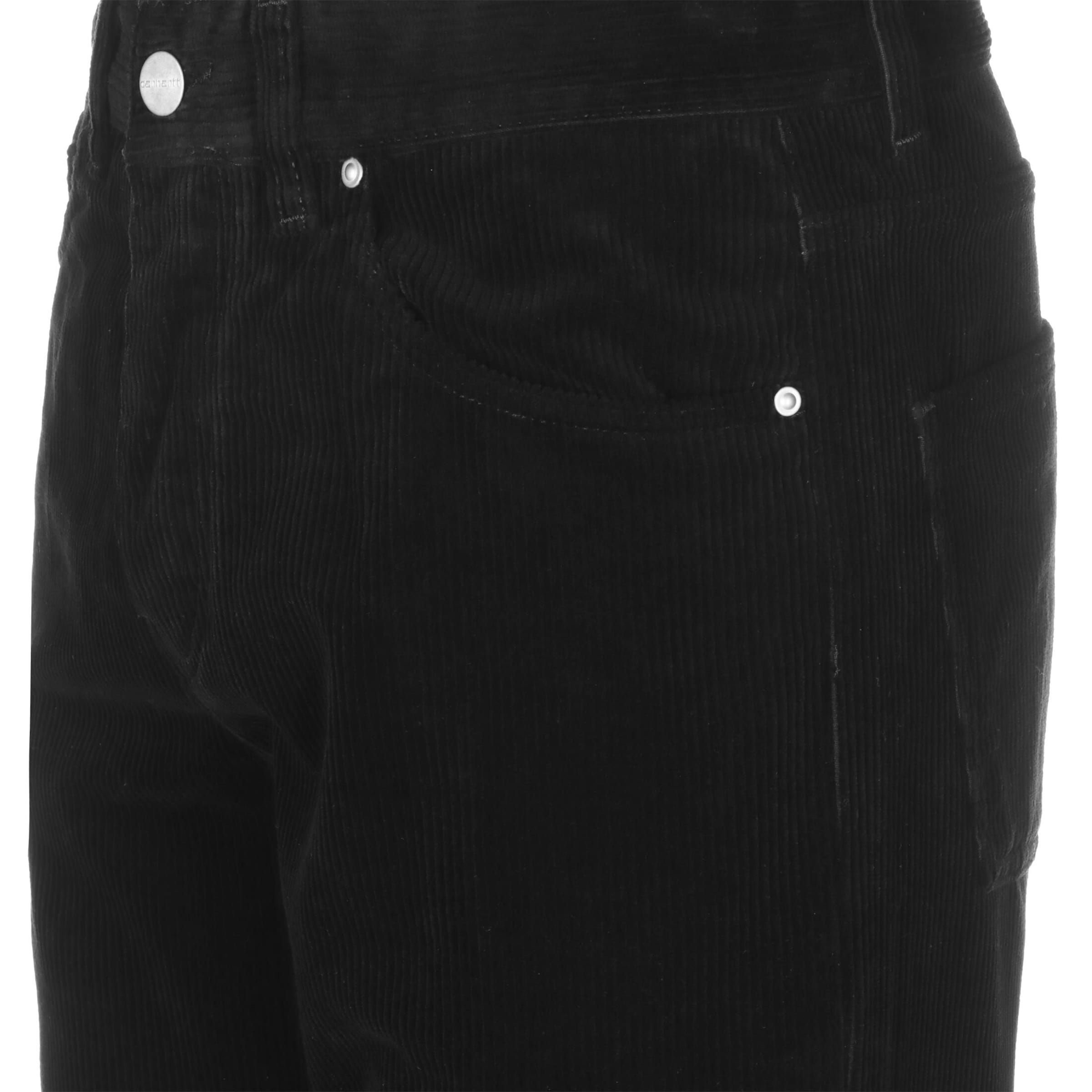 Carhartt WIP Normalny krój Spodnie 'Newel' w kolorze czarny