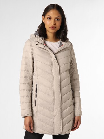 Franco Callegari Winter Coat in Beige: front