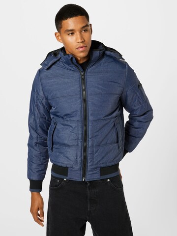 BLEND Between-Season Jacket in Blue: front