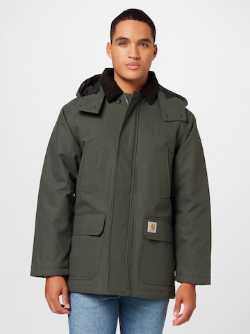 Carhartt WIP Winter parka 'Rigby' in Green: front