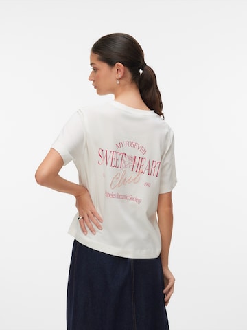 VERO MODA Póló - fehér: elől