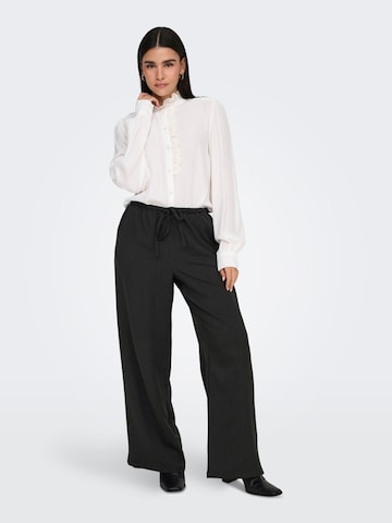 JDY Wide leg Broek 'JDYNINA' in Grijs