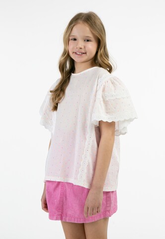 myMo KIDS - Blusa en blanco: frente