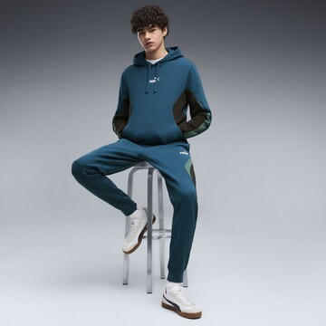 Effilé Pantalon de sport 'Essentials' PUMA en bleu