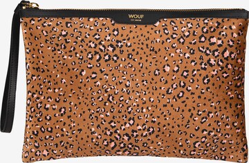 Pochette Wouf en marron : devant