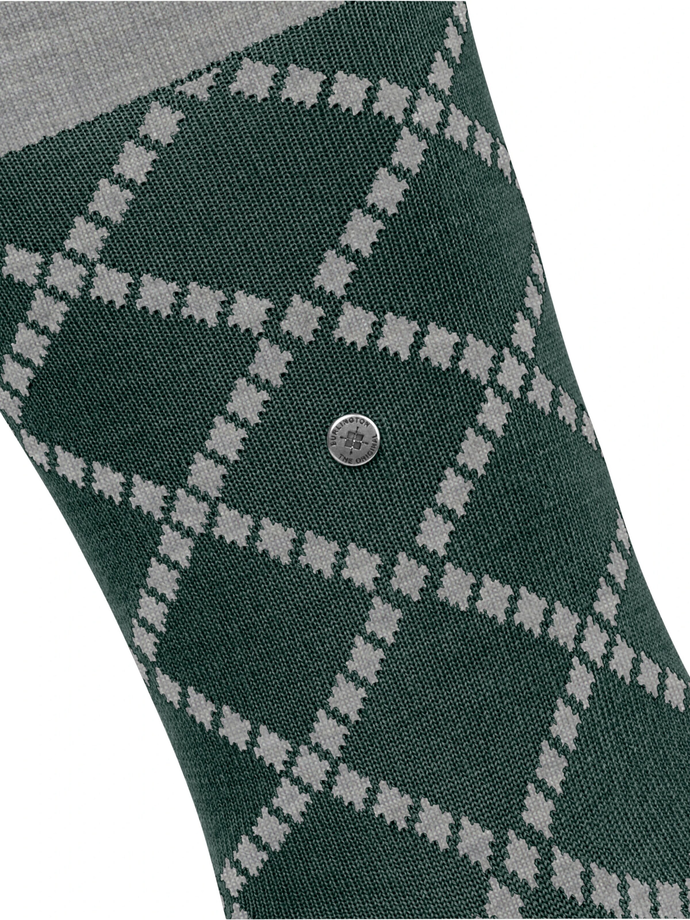 BURLINGTON Socks 'Ferry Road' in Green