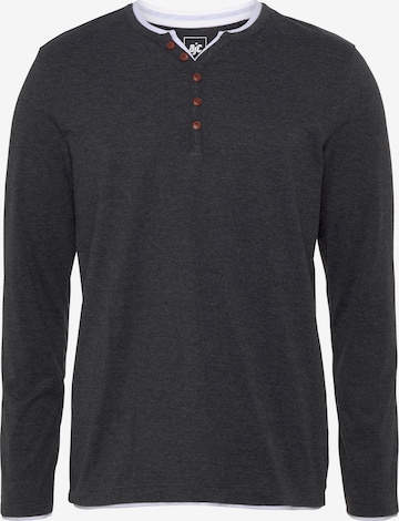 AJC Shirt in Grau: Vorderseite