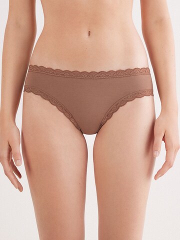 INTIMISSIMI Panty in Brown: front
