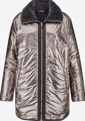 MIAMODA Between-Season Jacket in Grey: front