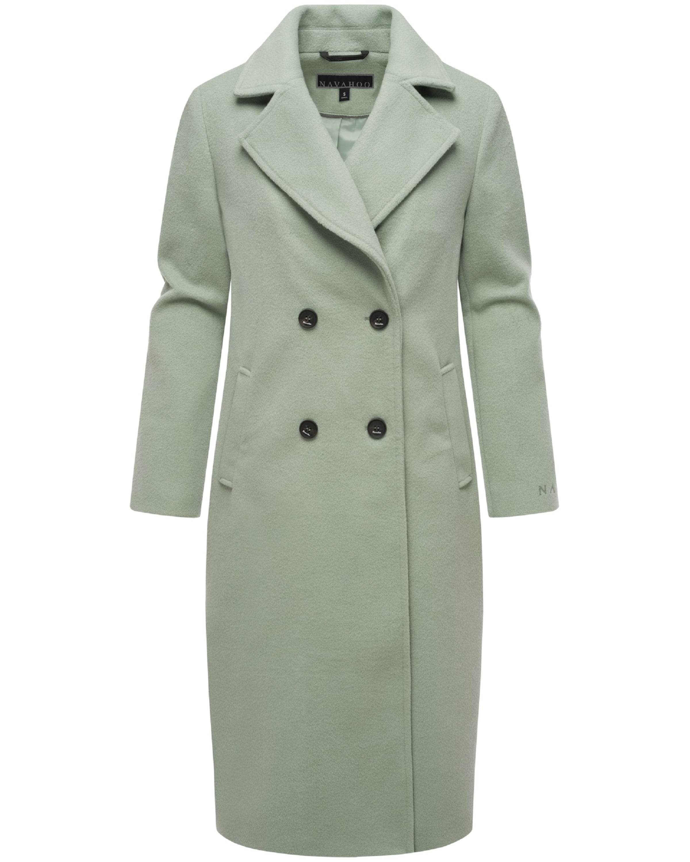 Manteau mi-saison 'Sternlein 14' NAVAHOO en vert : devant