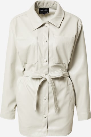 BRAVE SOUL Between-Season Jacket in White: front