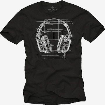 MAKAYA Shirt in Black: front