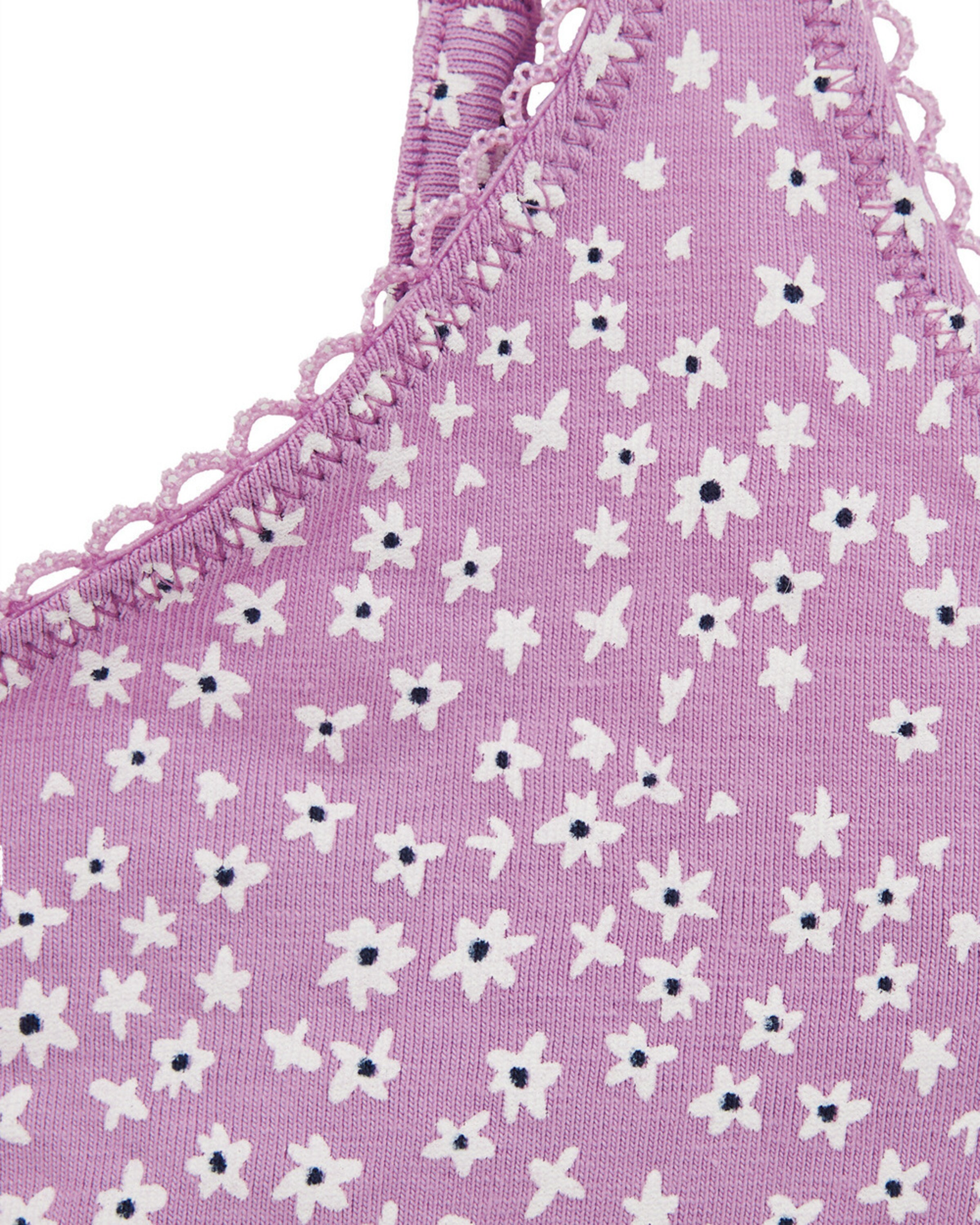 WE Fashion Bustier Melltartó 'Meisje' - lila